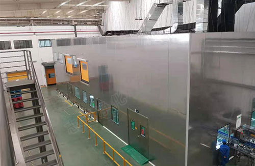 食品加工廠廠房?jī)艋?chē)間-志遠(yuǎn)凈化工程