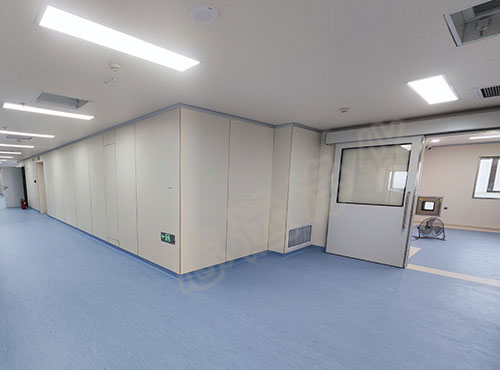 手術部潔凈走廊收尾-志遠凈化